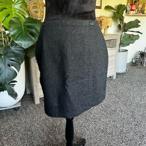 GAP Dark Gray Mini Skirt